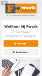 Mobile Screenshot of fwork.nl