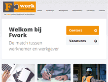 Tablet Screenshot of fwork.nl